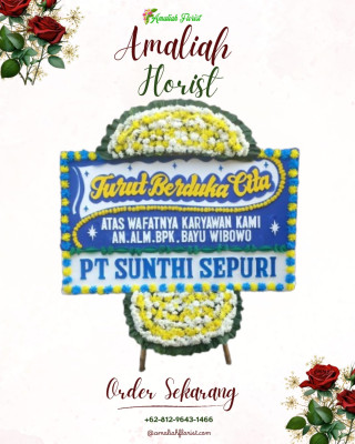 Papan Bunga Duka di Tanobato
