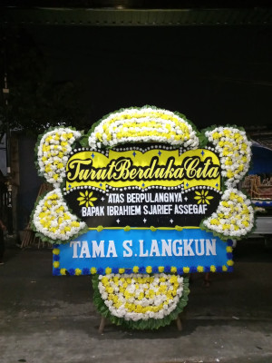 Papan Bunga Duka di Tanobato